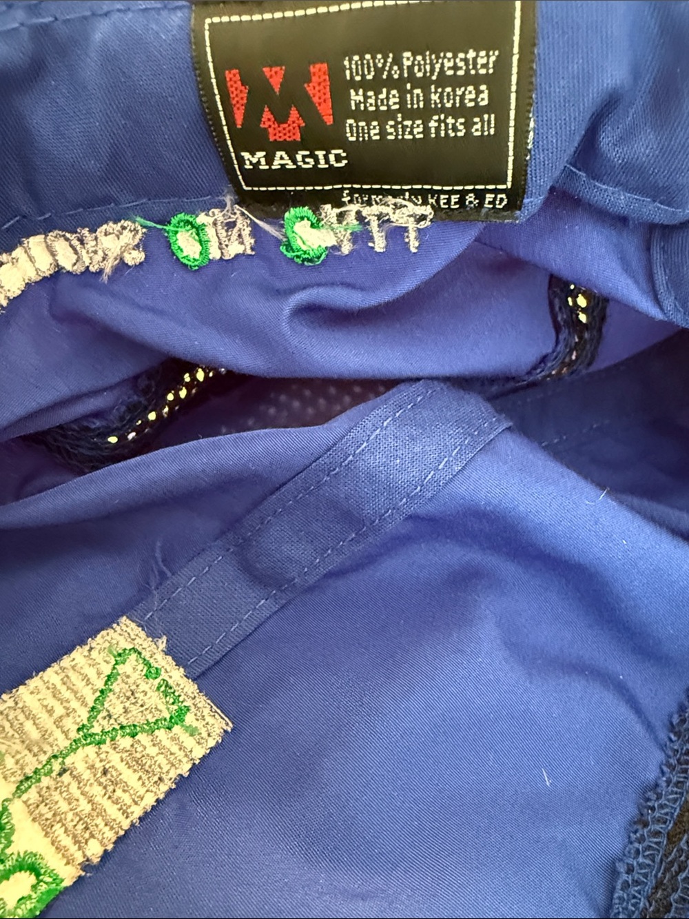 Blue Performance Baseball Cap - Picture 6 of 6